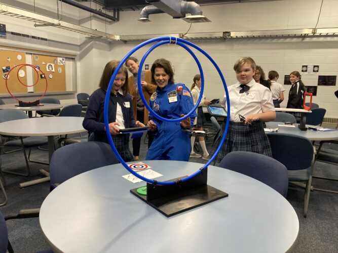 Challenger Center Shares In Artemis II Excitement